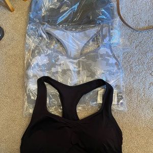 Members Mark racer back sports bras set of three size XXL